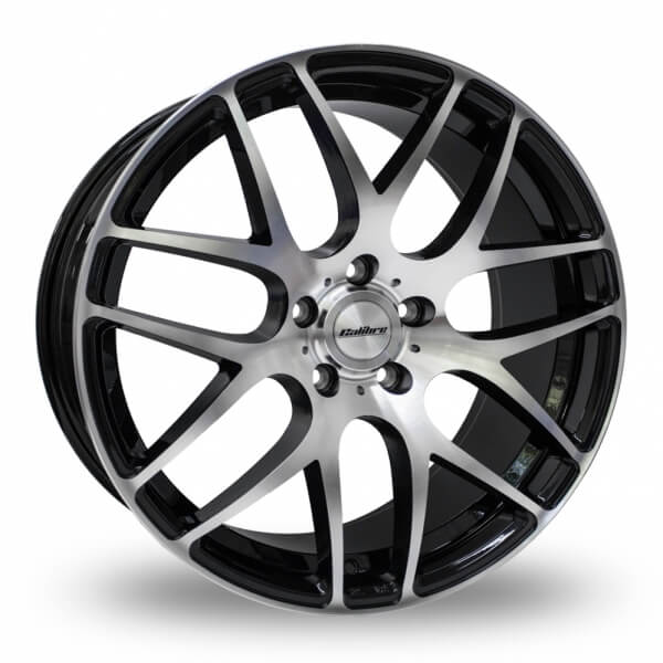 Calibre Exile-R 8.5x20 Alloy Wheel | 5x120 ET45 65.1 CB | Black /polished