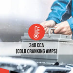 Lion 063 Car Battery 12V 40Ah 340A | Maintenance-Free | 3 Year Guarantee