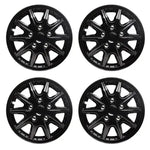 Top Tech Revolution 15 Inch Wheel Trims Gloss Black | Universal Fit | Set of 4