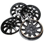 Top Tech Revolution 15 Inch Wheel Trims Gloss Black | Universal Fit | Set of 4