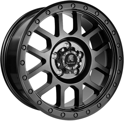 Tomahawk Kato 8x17 Alloy Wheel | 6x120 ET35 74.6 CB | Satin Black