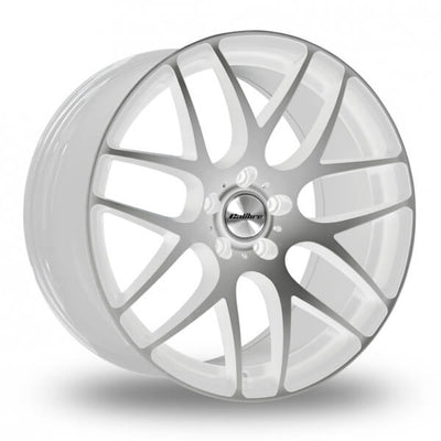 Calibre Exile-R 8.5x20 Alloy Wheel | 5x120 ET45 65.1 CB | White/polished