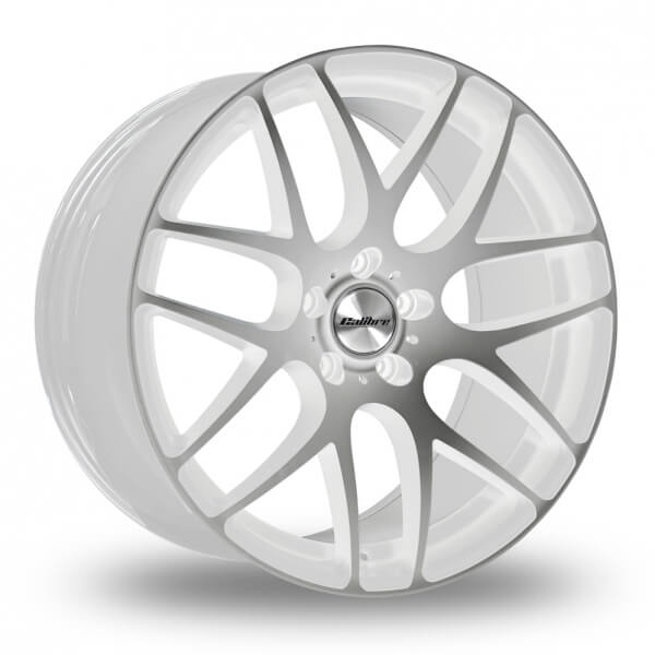 Calibre Exile-R 8.5x20 Alloy Wheel | 5x120 ET45 65.1 CB | White/polished