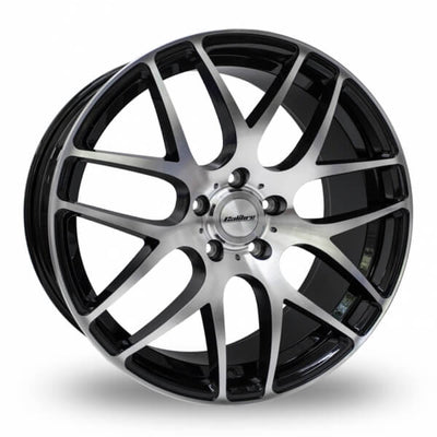 Calibre Exile-R 8.5x20 Alloy Wheel | 5x120 ET45 65.1 CB | Black /polished