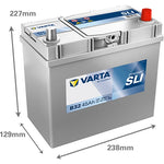 Varta B32 Car Battery 053 12V 45Ah 330A | Blue Dynamic | 545 156 033